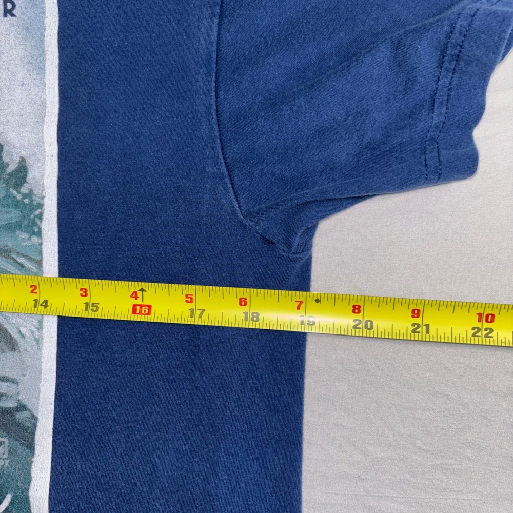 Quiksilver Boys Blue Eddie Aikau 30th Annual Waimea Bay Surf Graphic T-Shirt XL - Picture 5 of 7